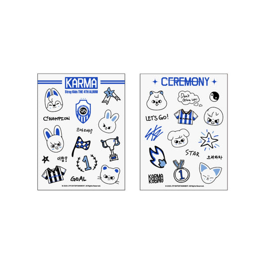 STRAY KIDS [KARMA] Tattoo Sticker