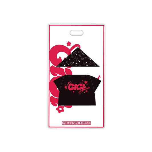 i-dle YUQI [Motivation] GIGI 18cm Doll Costume (Bandana + T-Shirt)