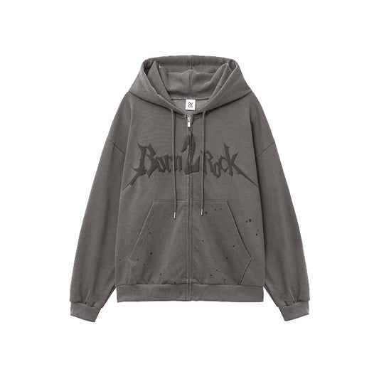 QWER [2nd Anniversary] Zip-Up Sweat Hoodie