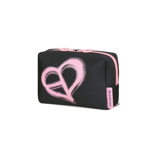 BLACKPINK [DEADLINE in Japan] Heart Logo Pouch