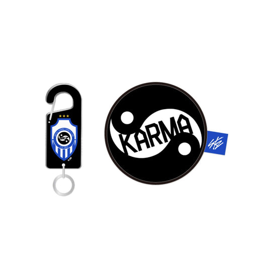 STRAY KIDS [KARMA] Acrylic Carabiner & Ball Pouch Set