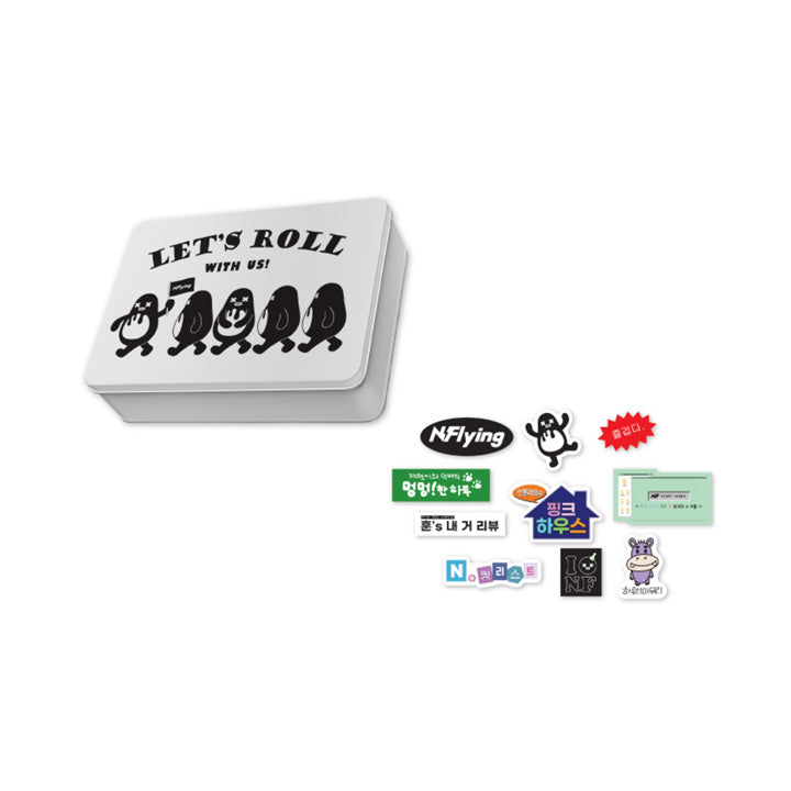 N.FLYING [10th Anniversary Pop Up : Everlasting] Tincase Sticker Set