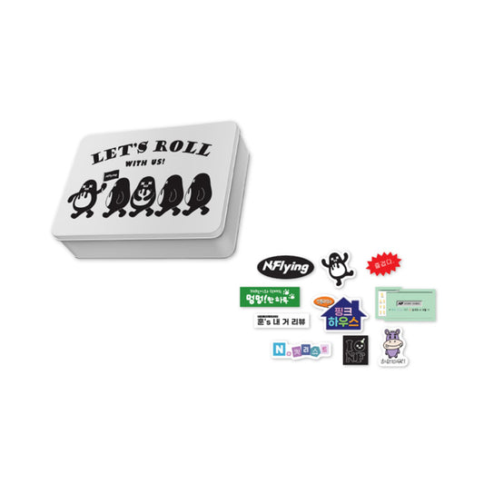 N.FLYING [10th Anniversary Pop Up : Everlasting] Tincase Sticker Set