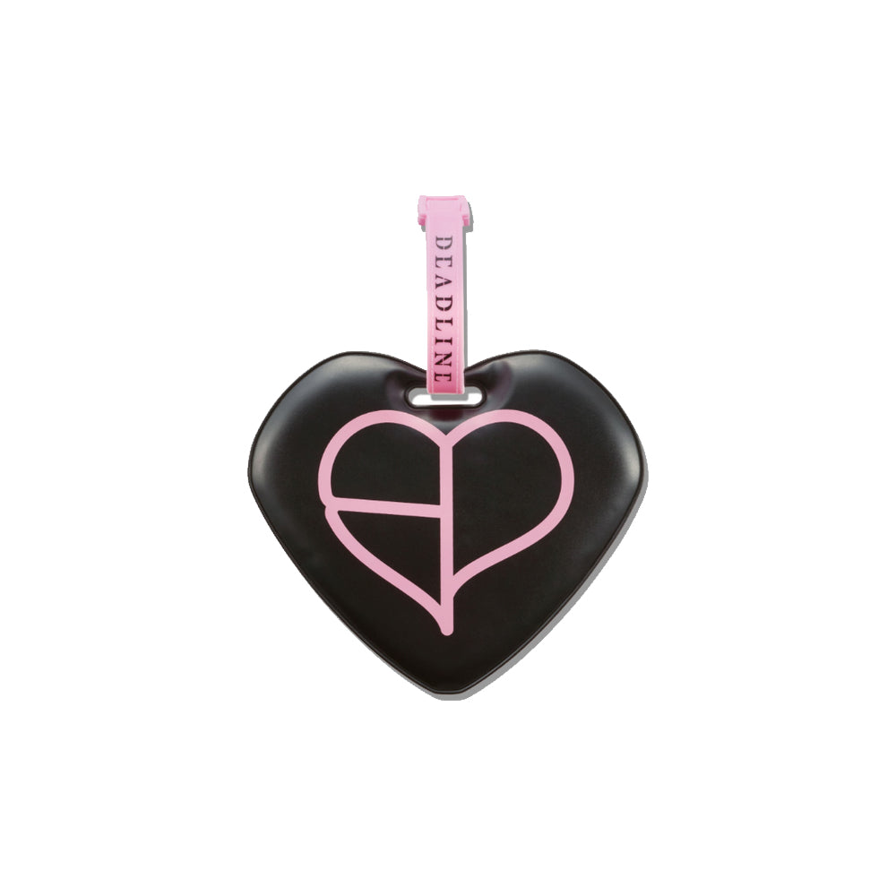 BLACKPINK [DEADLINE in Japan] Heart Logo Luggage Tag