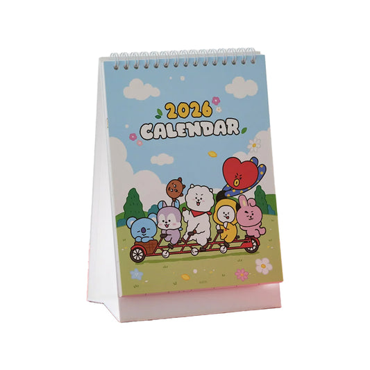 BT21 2026 Desk Calendar