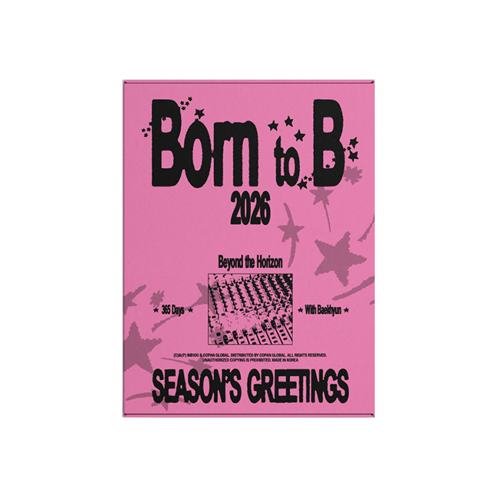 EXO BAEKHYUN 2026 Season's Greetings [Born to B]