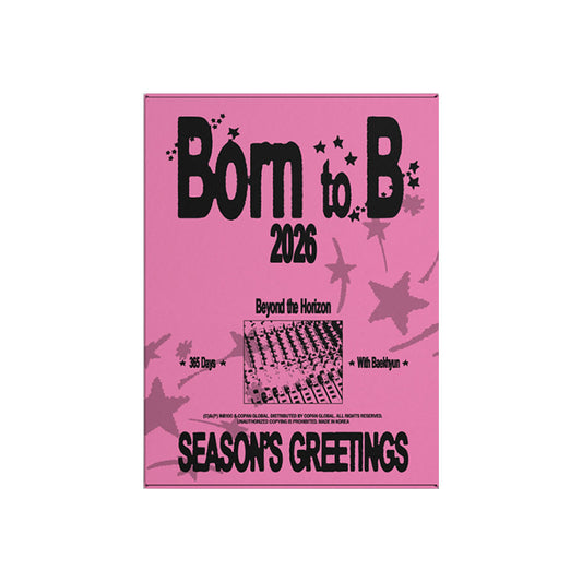 EXO BAEKHYUN 2026 Season's Greetings [Born to B]
