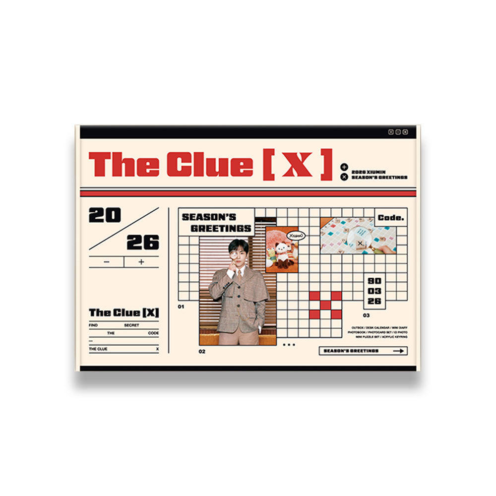 EXO XIUMIN 2026 Season's Greetings [The Clue [X]]