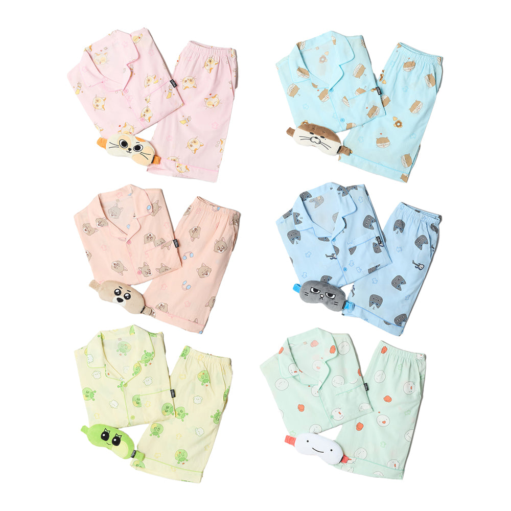 BOYNEXTDOOR [BBNEXDO ✕ SPAO] Short Pajama Set
