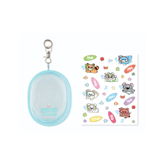 EVNNE EVNNIZ [Surfing Vacance] Pouch & Sticker Set