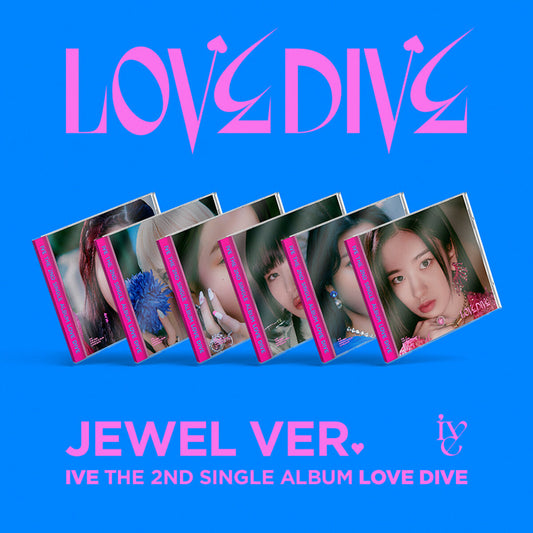IVE 2nd Single Album : LOVE DIVE (Jewel Case Ver)