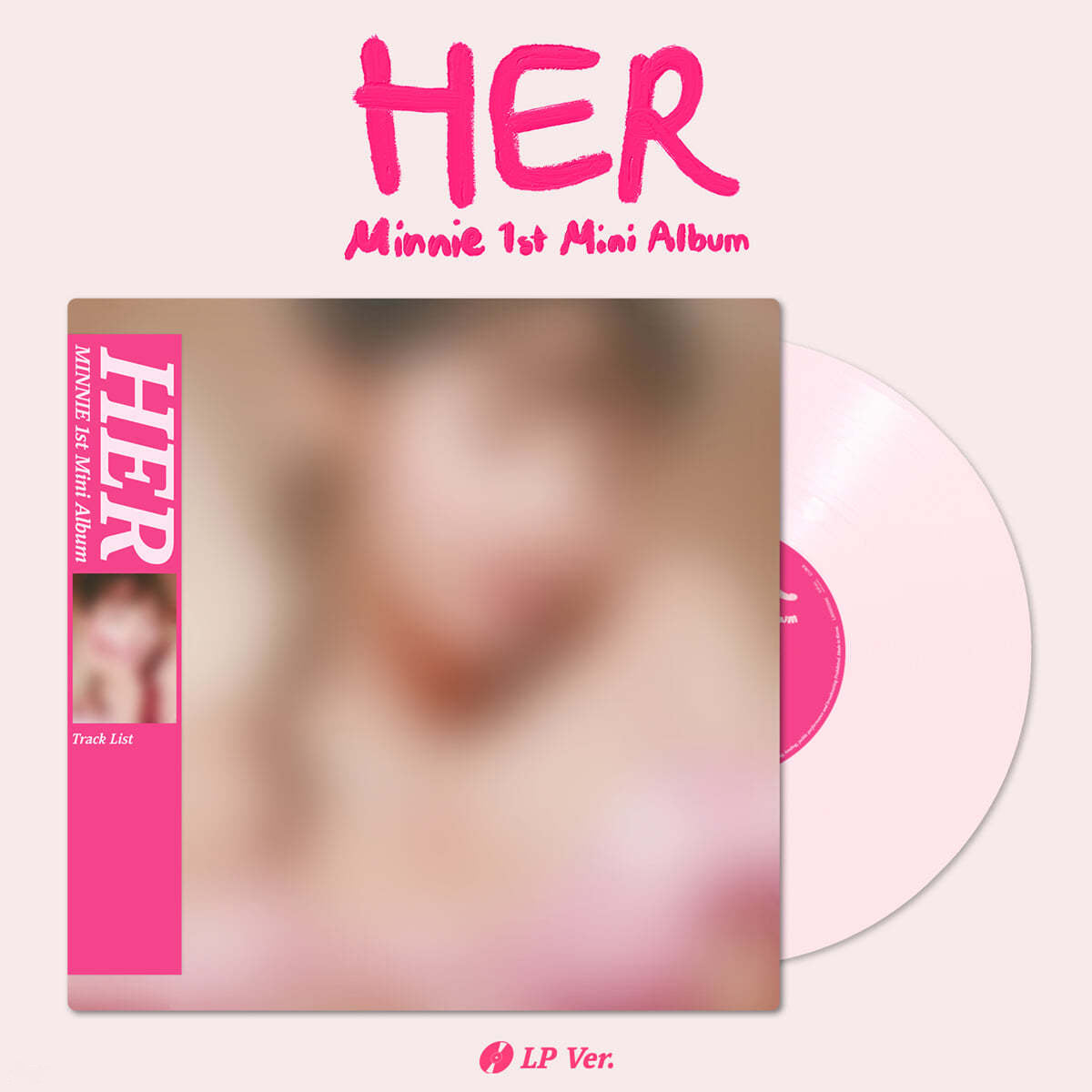 (G)I-DLE MINNIE 1st Mini Album : HER (Color LP)