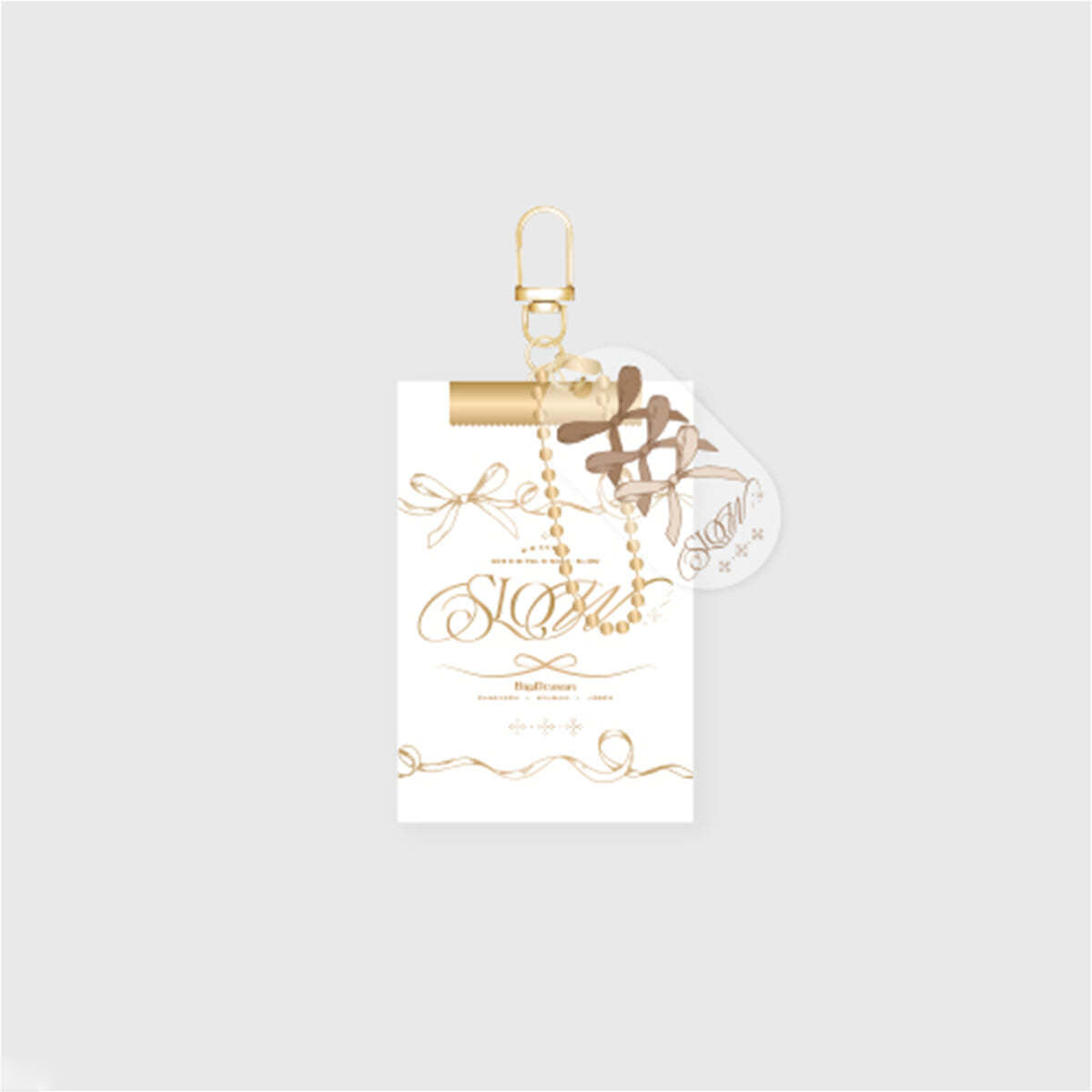 Big Ocean [SLOW] Label Keyring