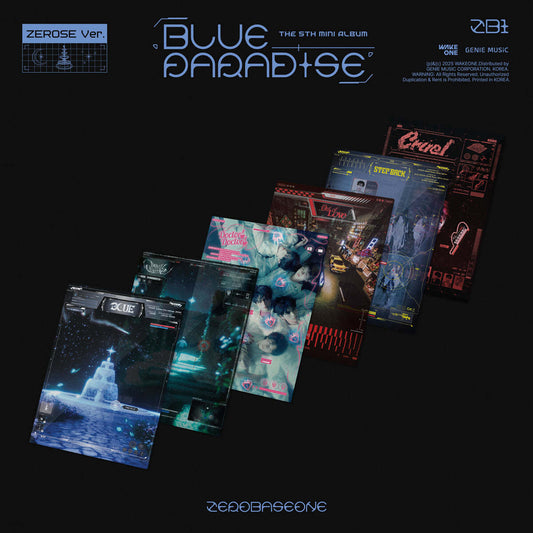 ZEROBASEONE 5th Mini Album : BLUE PARADISE (ZEROSE ver)