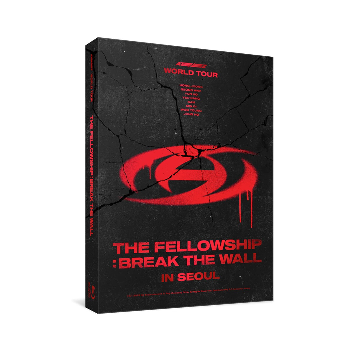 ATEEZ World Tour [THE FELLOWSHIP : BREAK THE WALL] in Seoul Blu-ray