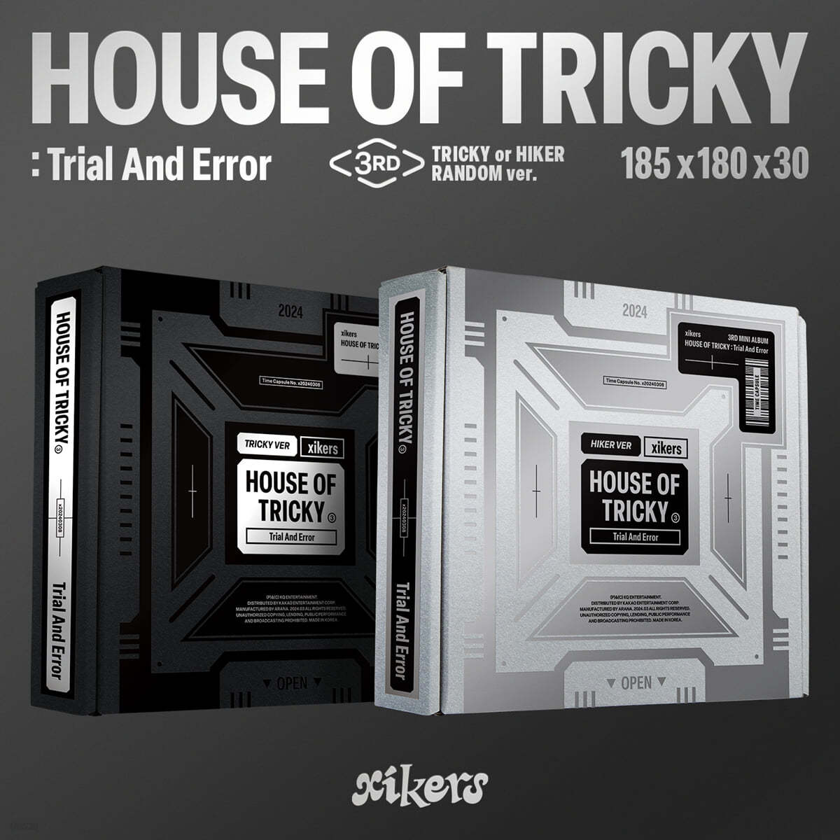 xikers 3rd Mini Album : HOUSE OF TRICKY : Trial And Error