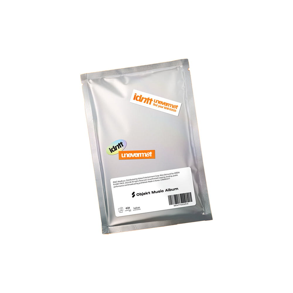 idntt 1st Mini Album : unevermet (Objekt Music Album ver)