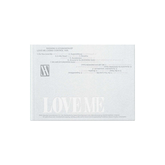 MONSTA X SHOWNU X HYUNGWON Mini Album : LOVE ME (Losing Control ver)