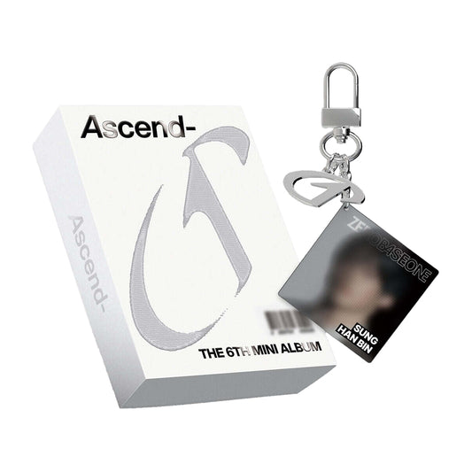 ZEROBASEONE 6th Mini Album : [Ascend-] (Lenticular Keyring ver)