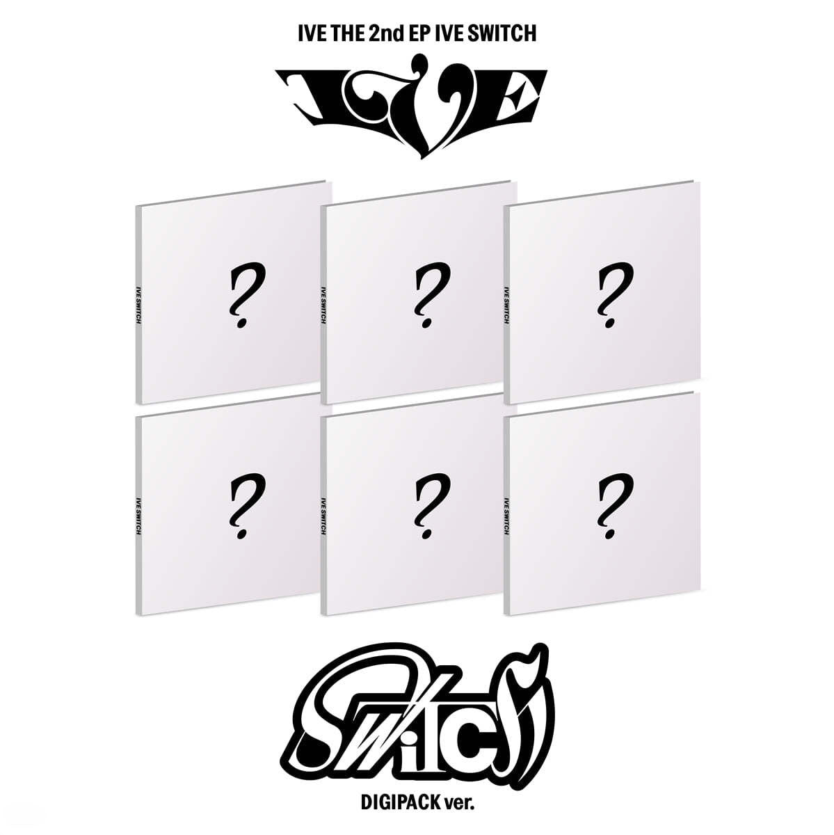 IVE 2nd Mini Album : IVE SWITCH (Digipack ver)
