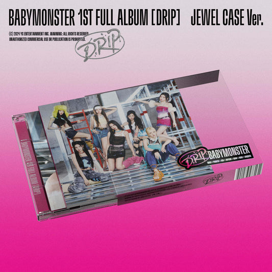 BABYMONSTER 1st Full Album : DRIP (JEWEL CASE ver)