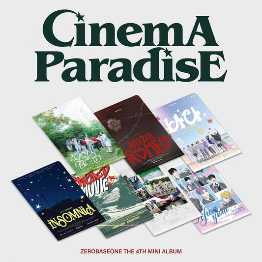 ZEROBASEONE 4th Mini Album : CINEMA PARADISE (ZEROSE ver)