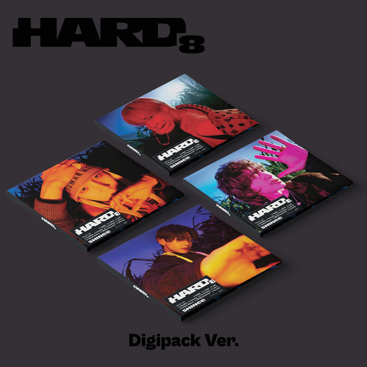 SHINee 8th Full Album : HARD (Digipack Ver)