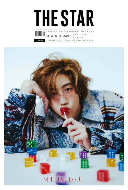 THE STAR Korea Magazine February 2025 : GOT7 MARK (Photocard Included)