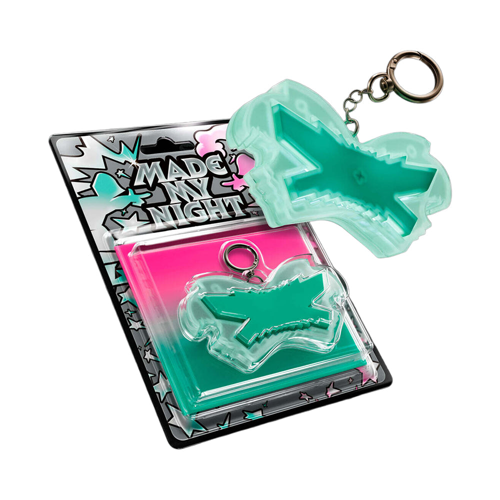 LE SSERAFIM 2nd Single Album : Made My Night (Mint Glow Clicker Keychain ver)