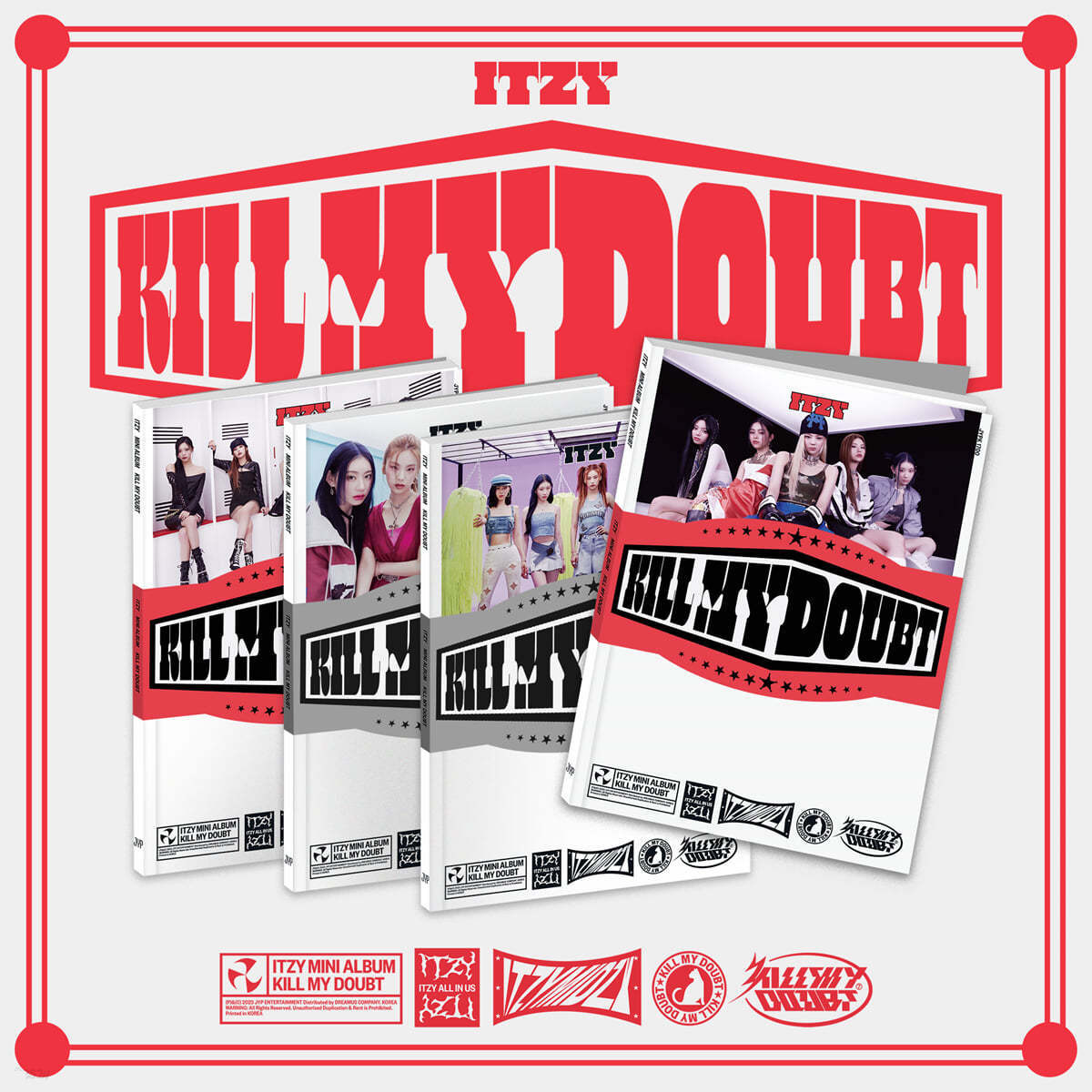 ITZY 7th Mini Album : KILL MY DOUBT (STANDARD ver.)