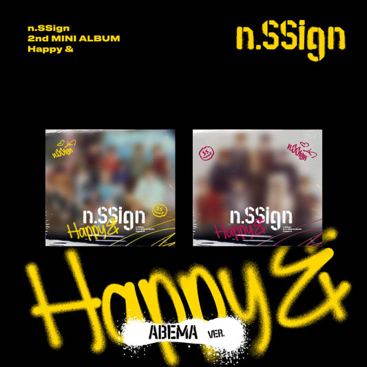 n.SSign 2nd Mini Album : Happy & (ABEMA ver)