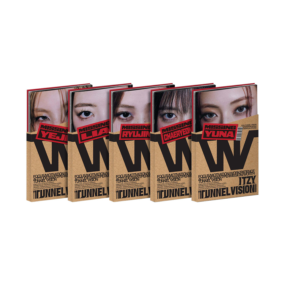 ITZY 11th Mini Album : TUNNEL VISION (Member ver)