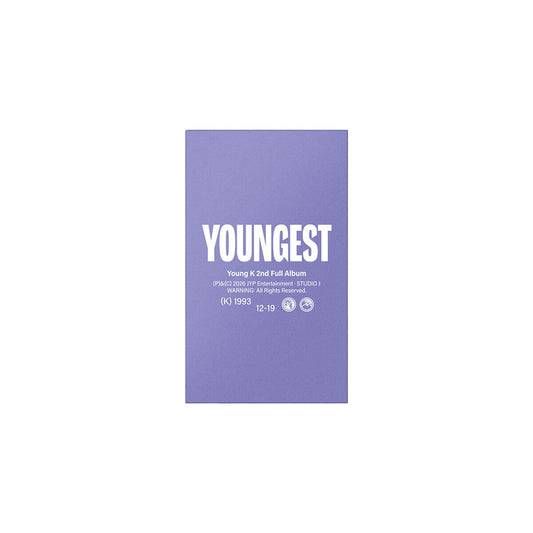 DAY6 YOUNG K 2nd Full Album : YOUNGEST (Platform Album ver)