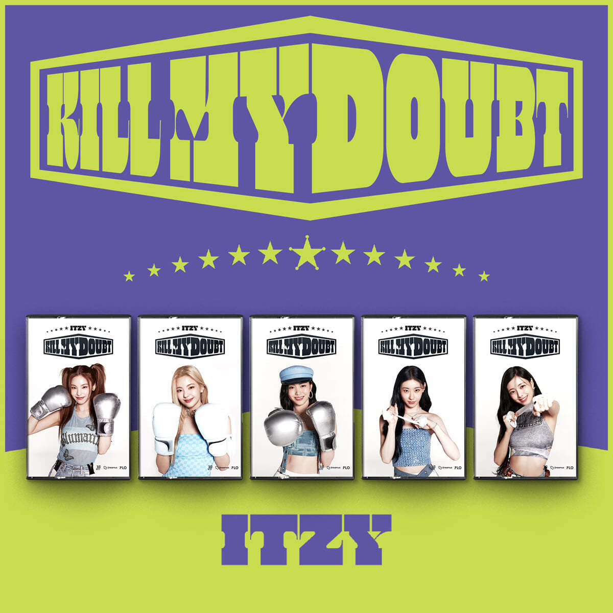 ITZY 7th Mini Album : KILL MY DOUBT (CASSETTE ver.)