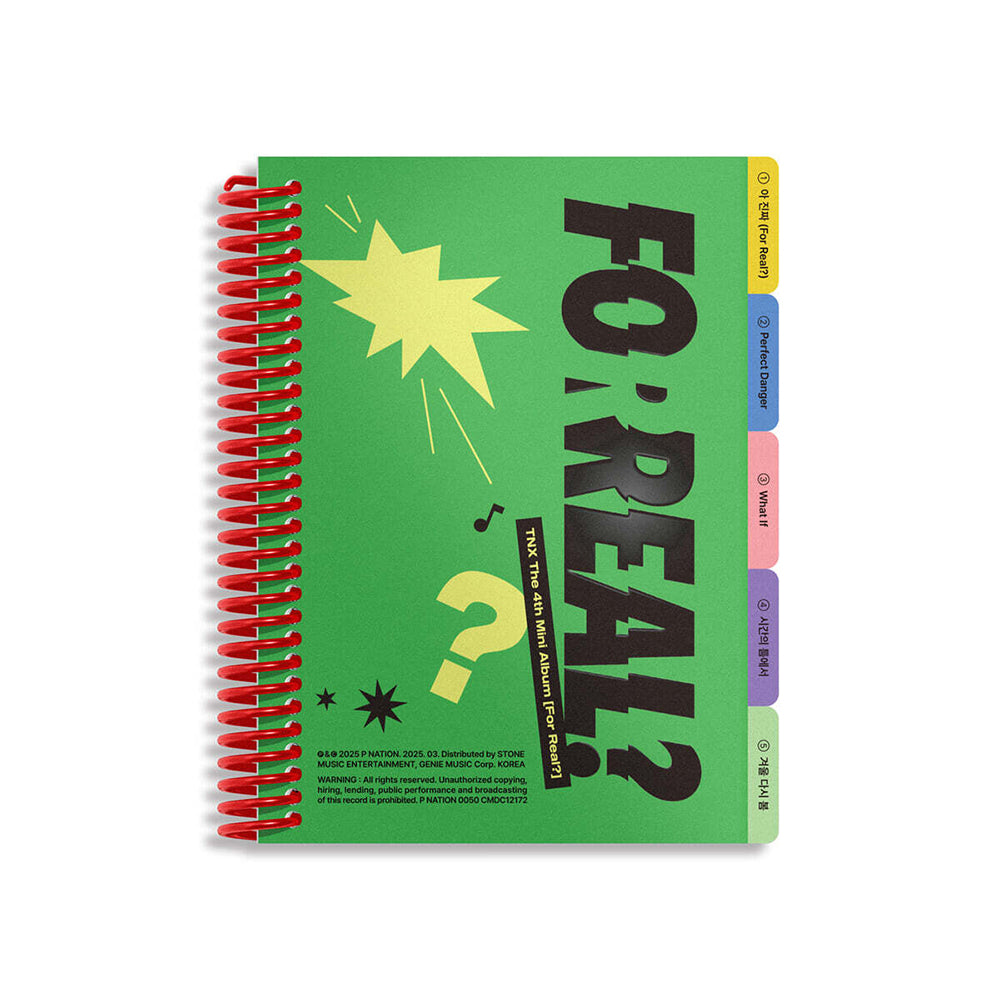 TNX 4th Mini Album : For Real?