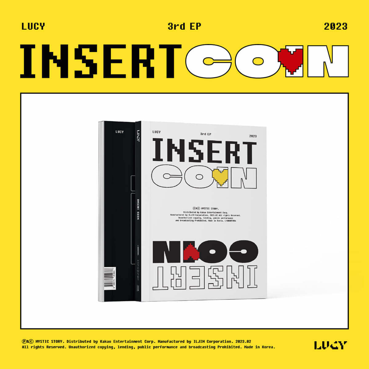 LUCY 3rd Mini Album : Insert Coin