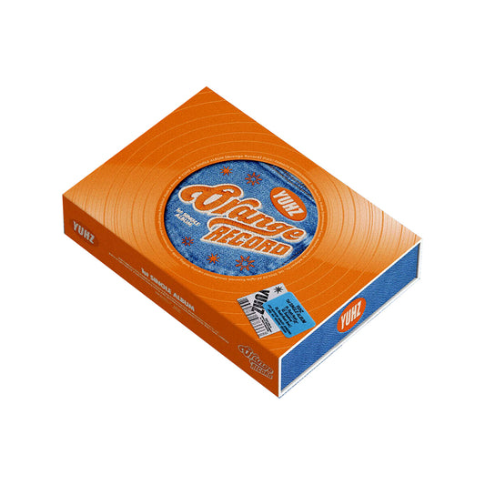 YUHZ 1st Single Album : Orange Record (Orange ver)