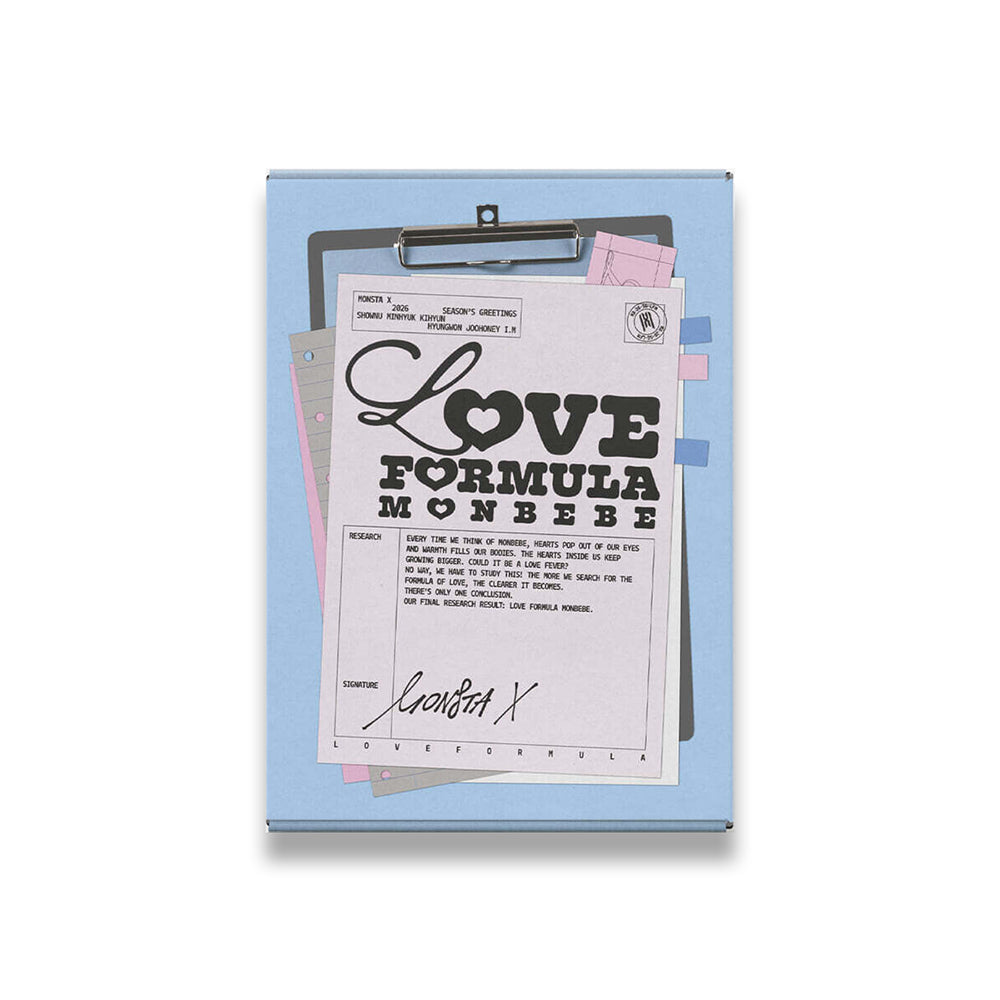 MONSTA X 2026 Season's Greetings [LOVE FORMULA MONBEBE]