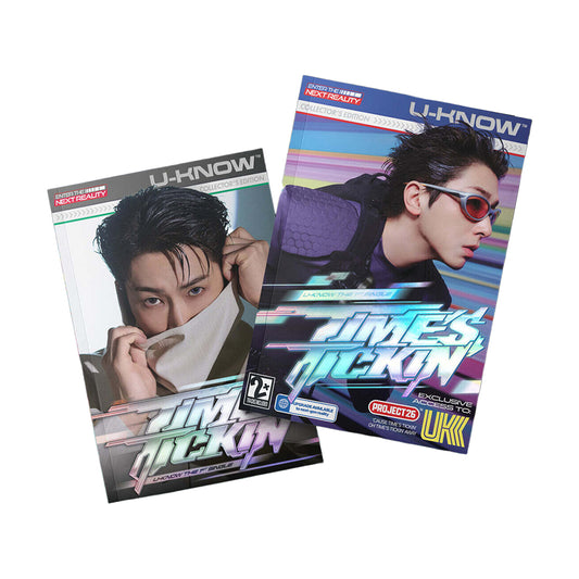U-KNOW 1st Single Album : Time’s Tickin’ (Photobook ver)