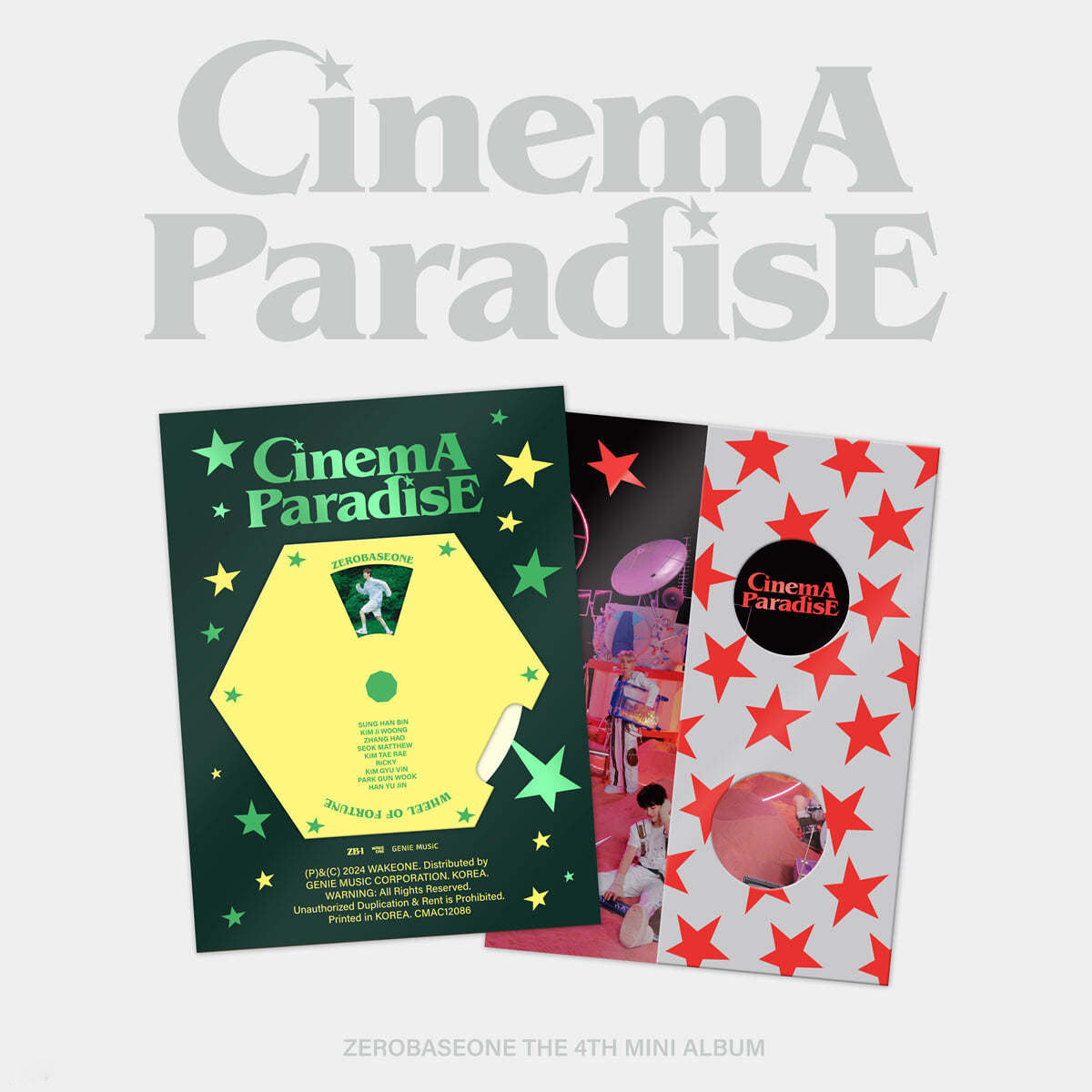 ZEROBASEONE 4th Mini Album : CINEMA PARADISE