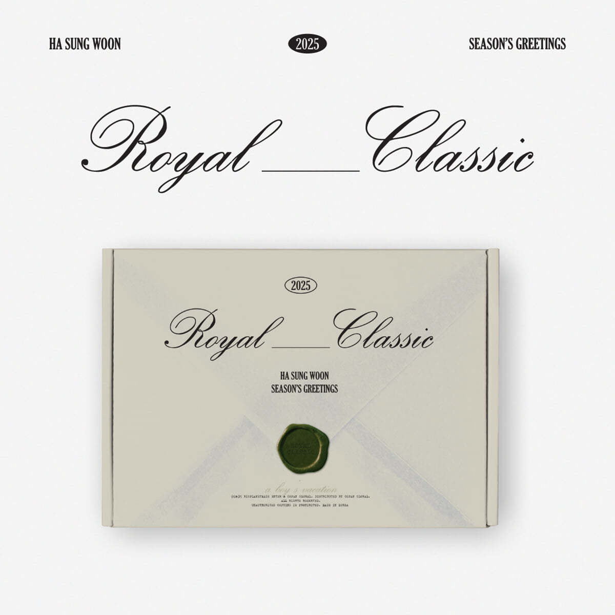 HA SUNG WOON 2025 Season's Greetings [ROYAL CLASSIC]