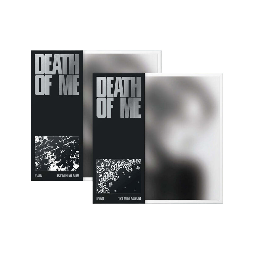 EVAN 1st Mini Album : DEATH OF ME (BANDANA ver)