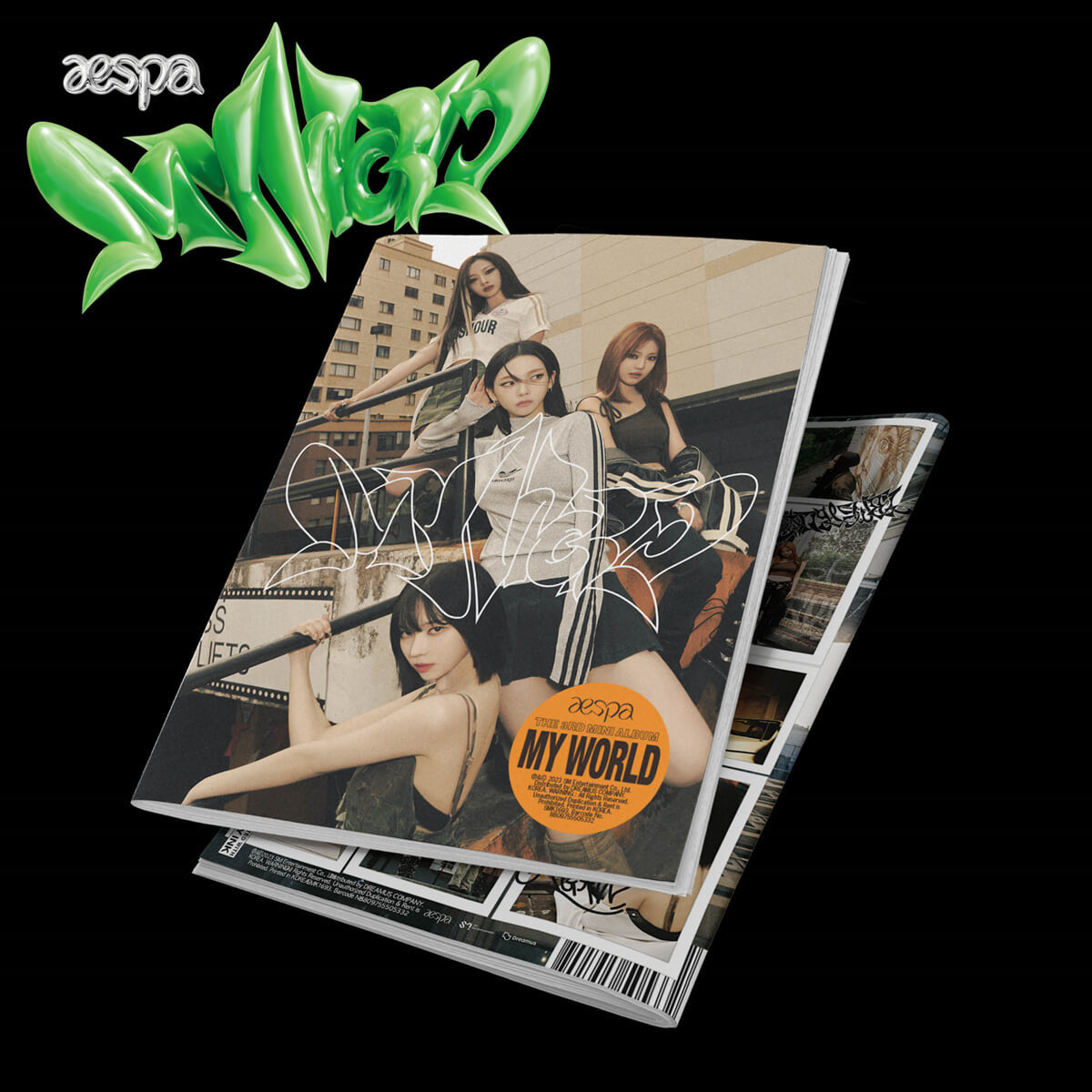 aespa 3rd Mini Album : MY WORLD (Tabloid ver)