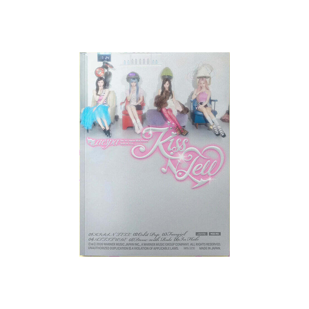 aespa 1st Japan Mini Album : Kiss N Tell (Limited Edition ver)
