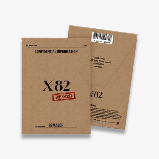82MAJOR 2nd Mini Album : X-82 (POCAALBUM ver)