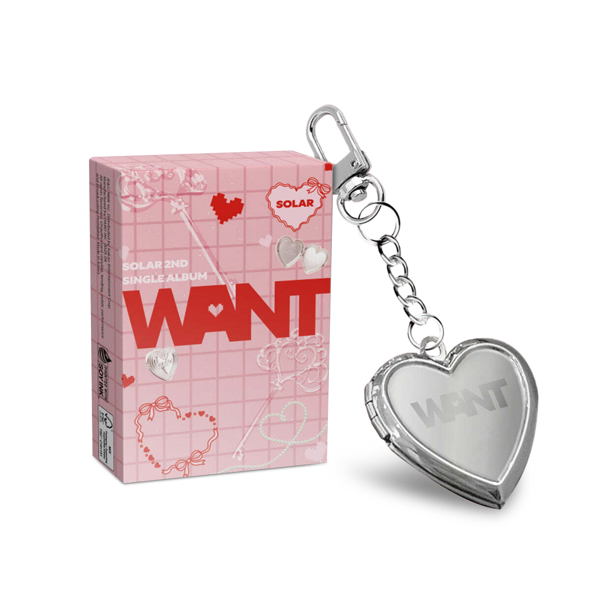 SOLAR 2nd Single Album : WANT (PLVE ver)
