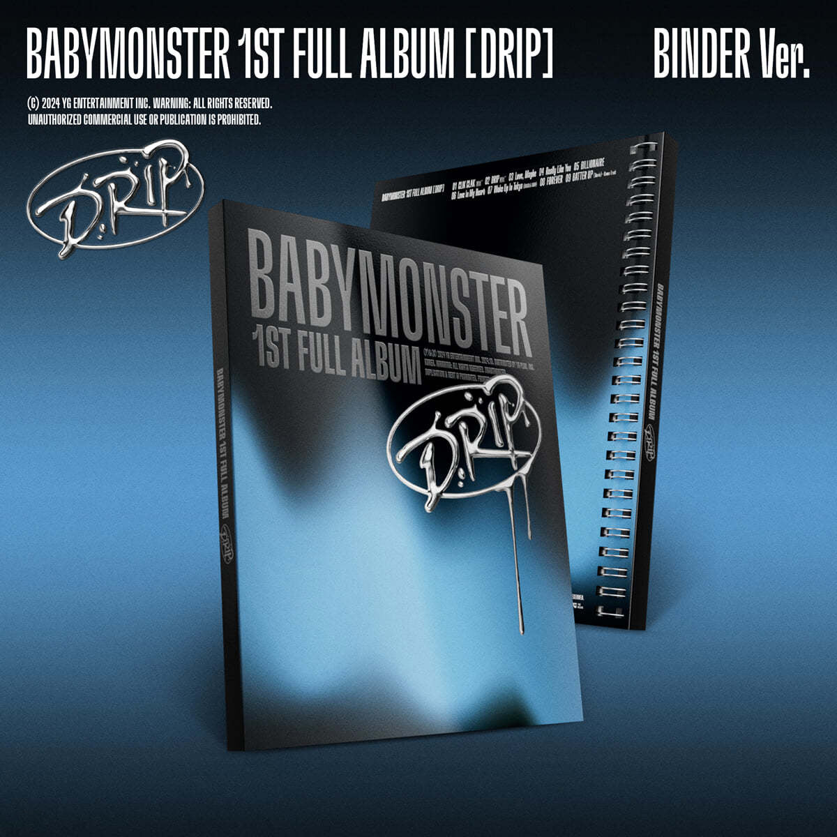 BABYMONSTER 1st Full Album : DRIP (BINDER ver)