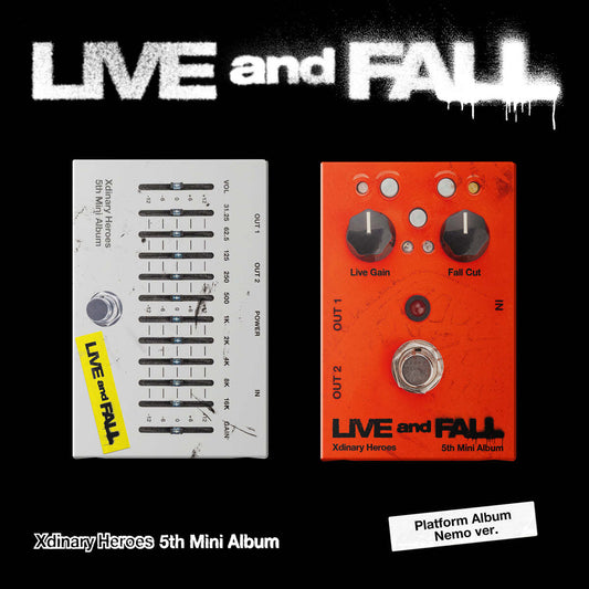 XDINARY HEROES 5th Mini Album : LIVE and FALL (Platform ver)