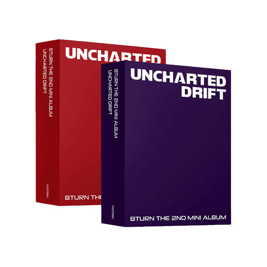 8TURN 2nd Mini Album : UNCHARTED DRIFT (Random ver)