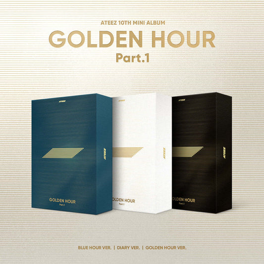 ATEEZ 10th Mini Album : GOLDEN HOUR : Part.1